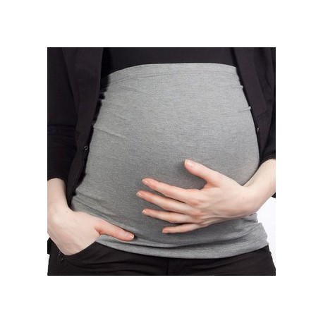 ▷ Bandeau de grossesse gris basic Mamanband - Parents Bio